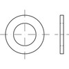 DIN433 Flache Unterlegscheibe für Zylinderkopfschraube Edelstahl A2